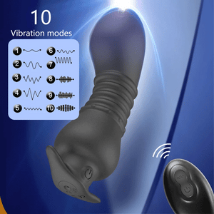 Stimulateur de Prostate Télécommandé vibrations