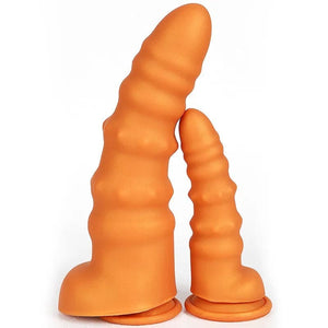 Gode anal silicone orange