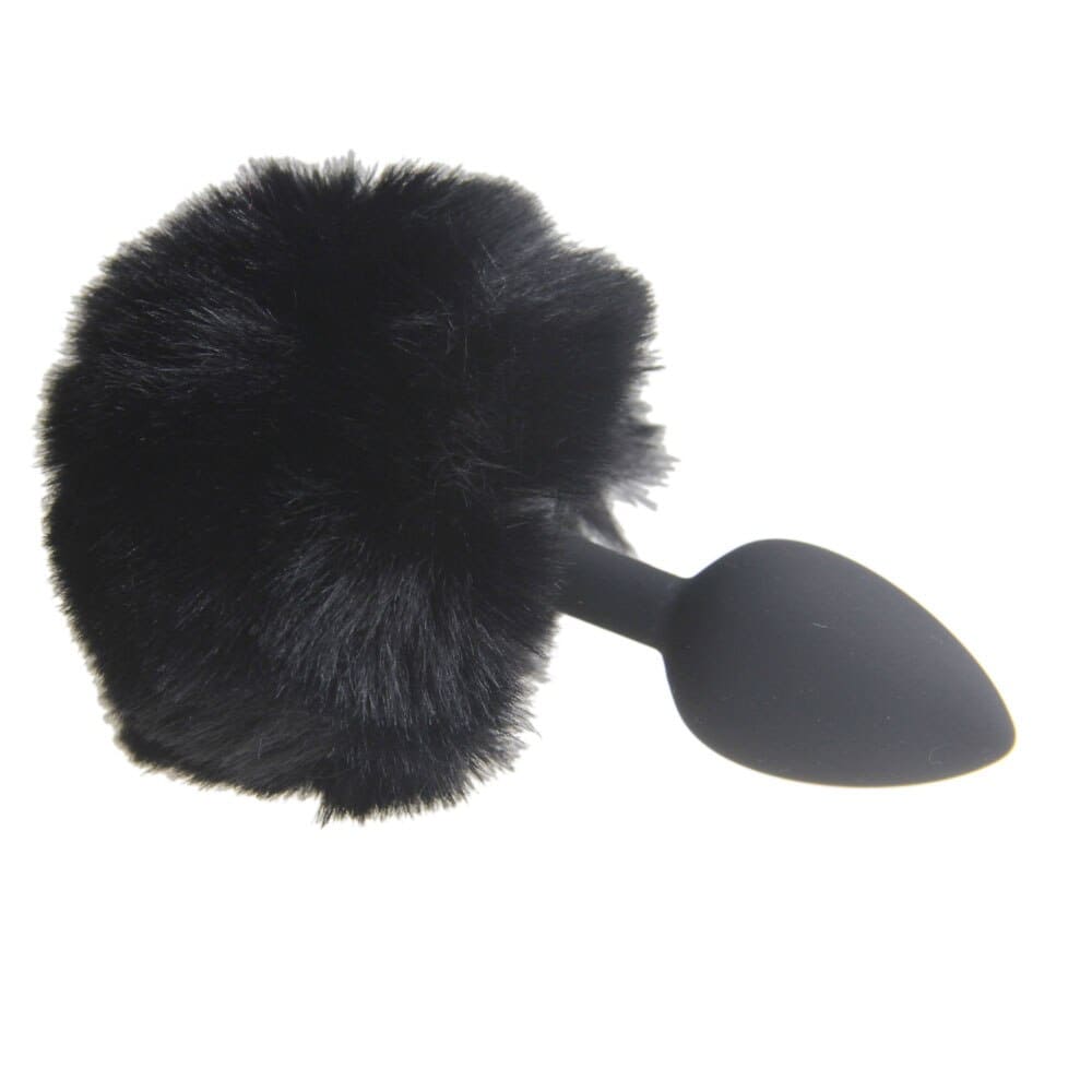 Plug Anal Queue de Lapin Noir | Gode Toi Plug Anal Queue de Lapin Noir | Gode Toi