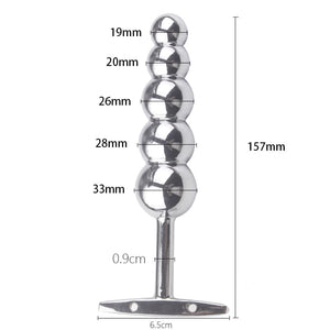 Plug anal 5 boules dimensions