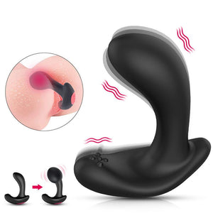 Plug anal gonflable vibrant anus