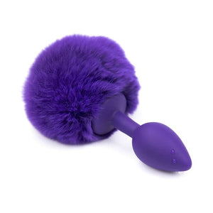 Plug anal lapin silicone violet
