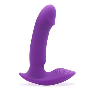 Plug anal pénis violet