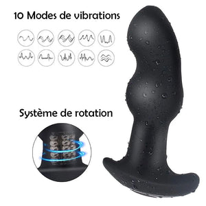 Stimulateur de Prostate XXL vibrations rotations